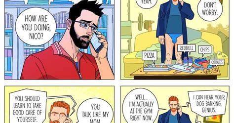 Freakangelik Gay Comic Daily Life Of A Gay Couple By Song Inkollo