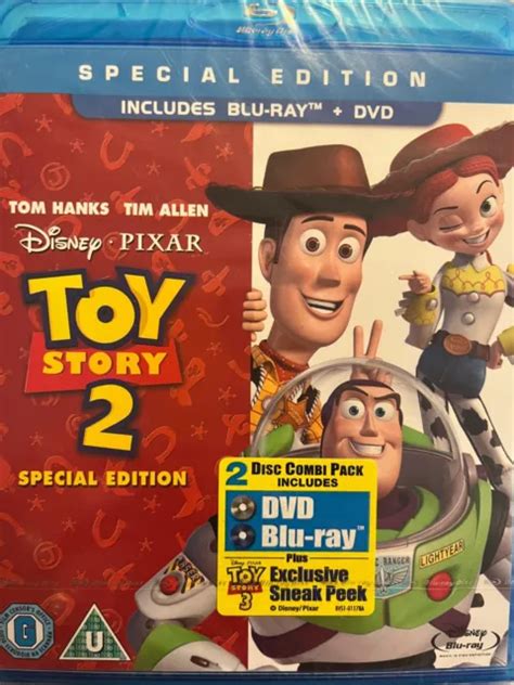 Toy Story 2 Blu Ray Dvd 1999 Disney Pixar Brand New All Region £934