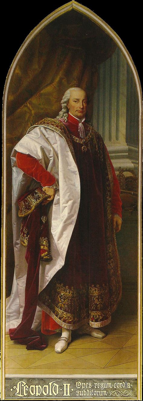 Leopoldo Ii D Asburgo Lorena Imperatore Del Sacro Romano Impero En