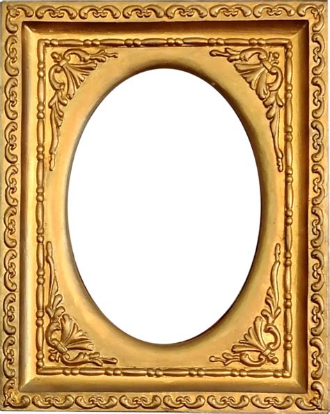 Gold Picture Frame Png Transparent