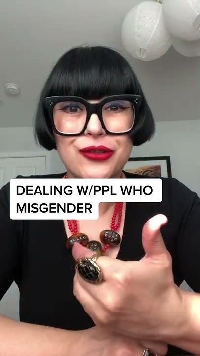 Misgender How To Deal With People Who Misgender You Youtube