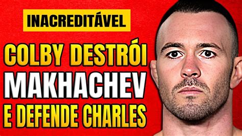 Eita Colby Defende Charles Oliveira Sobre Islam Makhachev Youtube