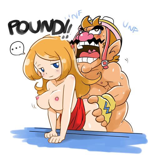 Wario And Mona Warioware Drawn By Robojanai Danbooru