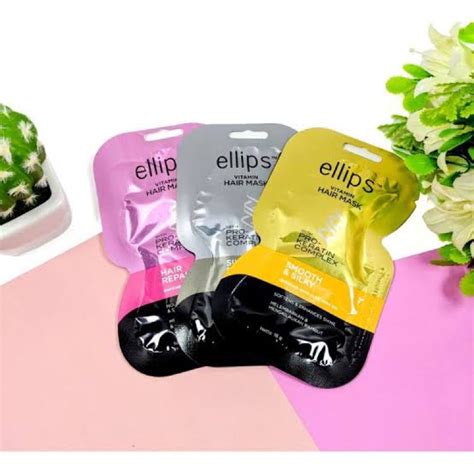 Jual Ellips Vitamin Hair Mask With Pro Keratin Complex Sachet Masker