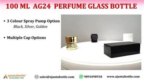 Clear Ml Ag Perfume Glass Bottle At In New Delhi Id