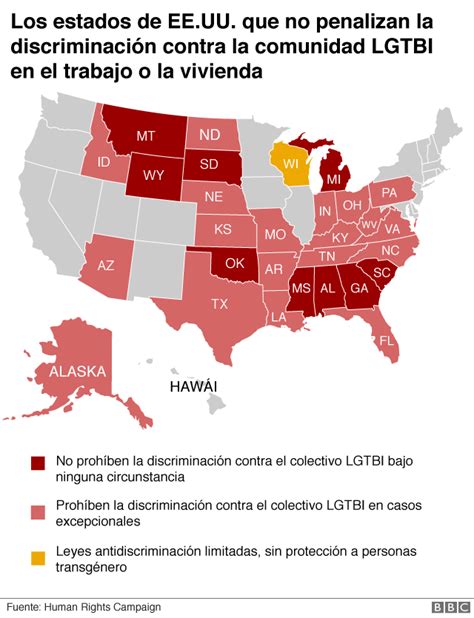 El Mapa Que Muestra Los Estados De Ee Uu En Los Que Te Pueden Despedir