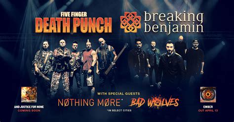 Five Finger Death Punch Breaking Benjamin Tour | ZRock