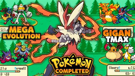 New Update Completed Pokemon Gba Rom Hack With Mega Evolution