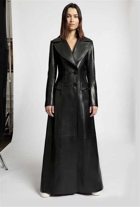 Pin By Franz Otto On Leder Long Leather Coat Leather Outfit Sexy Leather Outfits