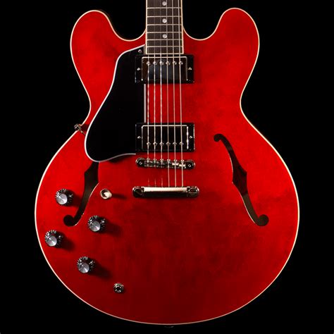 Gibson Es Left Handed In Sixties Cherry Sound Affects