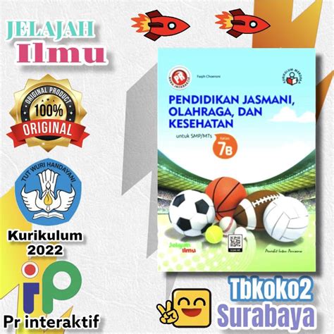 Jual BUKU PR INTERAKTIF SMP PJOK KELAS 7 SEMESTER 2 LKS INTAN PARIWARA