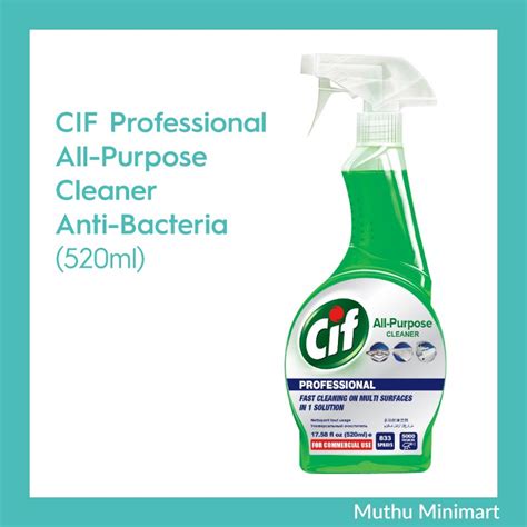 Cif Professional All Purpose Cleaner Floor Kitchen Toilet Cleaner