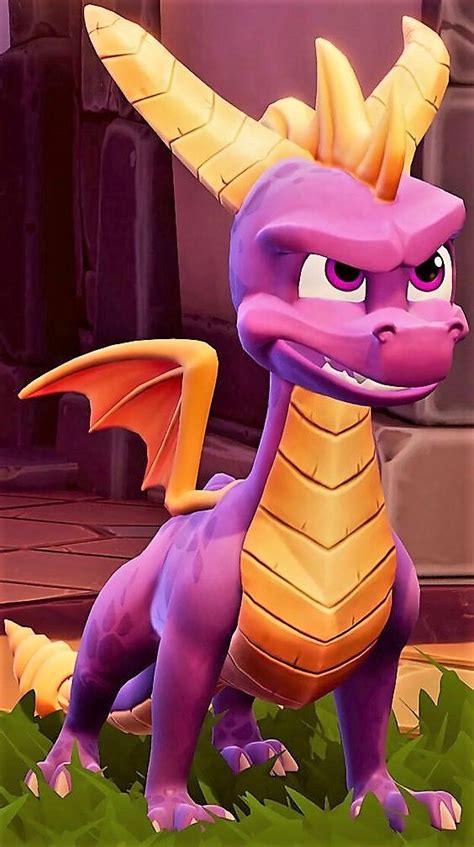 Something Is In Front Of Spyro That Makes Him Extremely Mad I Think He