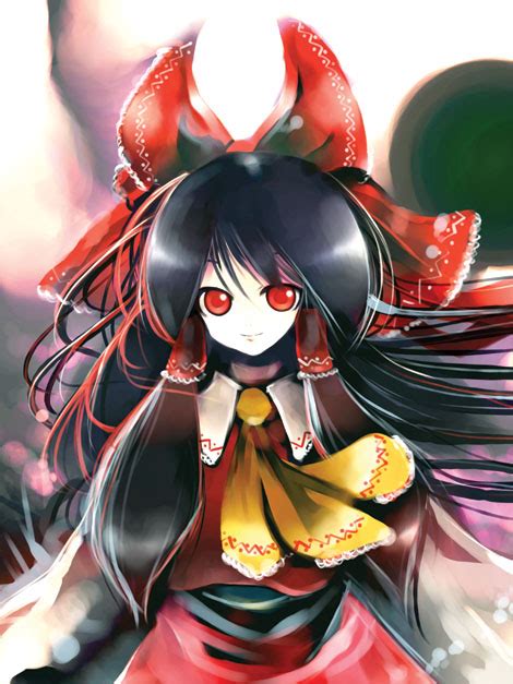 The Big Imageboard Tbib Black Hair Bow Hakurei Reimu Japanese