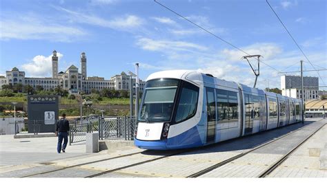 Setram Une Partie Du Tramway D Alger Momentan Ment Hors Service