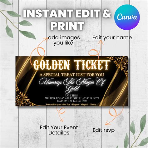 printable golden ticket 3