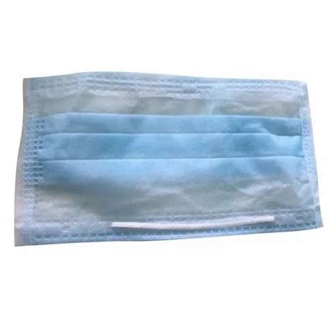 Blue Non Woven Disposable Face Mask For Surgical At Rs 75 In Hyderabad