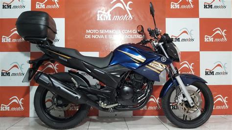 Yamaha YS 250 Fazer BlueFlex 2014 Azul KM Motos Sua Loja De Motos