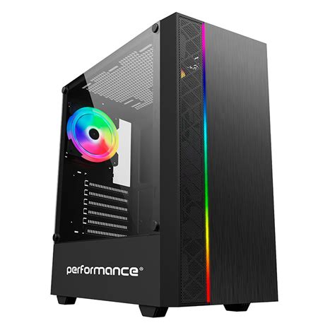 Gabinete Gamer Tg Black Rgb Performance Hypergaming