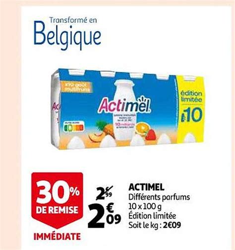 Promo Actimel Chez Auchan Icatalogue Fr