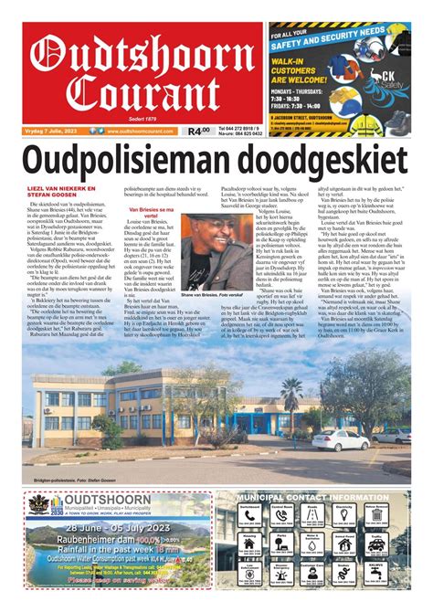Oudtshoorn Courant July 07 2023 Digital