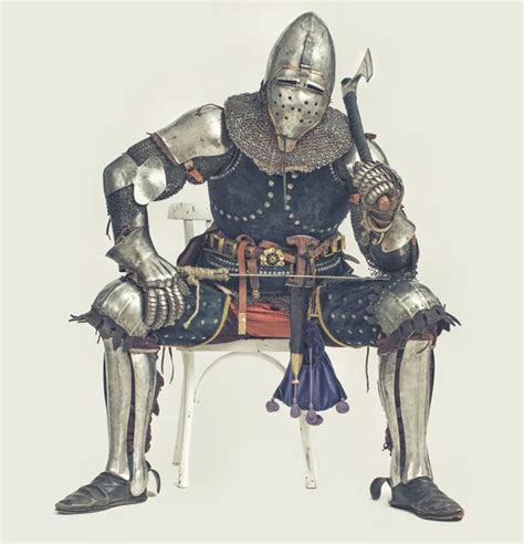 Medieval knight, armor and weapon — Stock Photo © ChamilleWhite #6622465