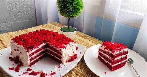 113 Resep Red Velvet Cake Birthday Enak Dan Mudah Cookpad