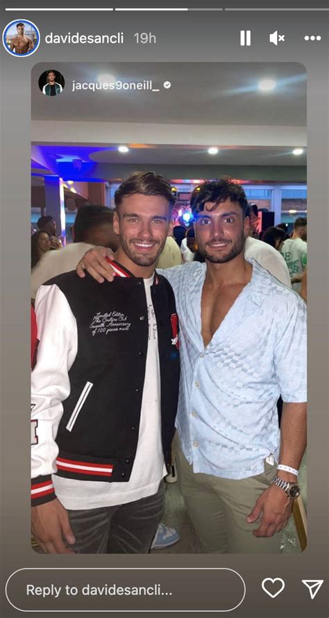 Love Island’s Davide Breaks Silence After Leaving Party With Two Girls ...