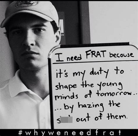 Whyweneedfrat Movement Highlights Worst Stereotypes Of Fraternity