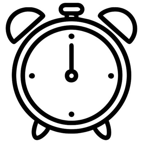 Premium Vector Alarmclockbaby Icon Outline