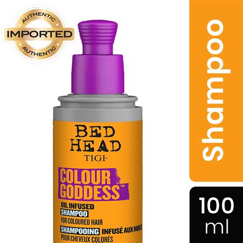 Tigi Bed Head Colour Goddess Oil Infused Shampoo For Coloured Hair Buy Tigi Bed Head Colour