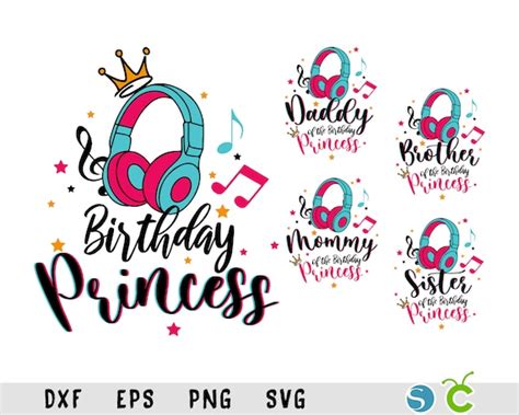 Digital Prints Prints This Tik Tok Princess Turns 6 7 8 9 Svg Musical