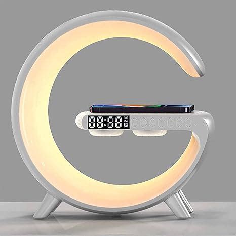 Wireless Charger Atmosphere Lamp 4 In 1 Bluetooth Speaker Music Clock