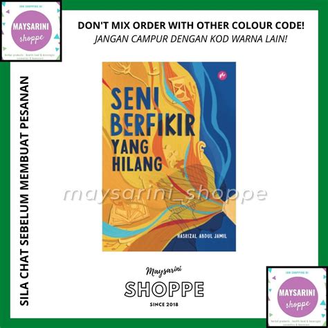 SENI BERFIKIR YANG HILANG By Hasrizal Abdul Jamil Iman Publication