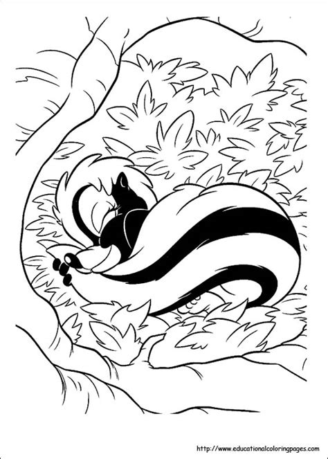 Bambi Coloring Pages - Educational Fun Kids Coloring Pages and ...