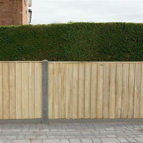 Forest 6 X 3 Pressure Treated Closeboard Fence Panel B M