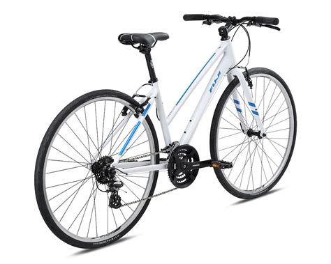 Fuji Bikes 2018 Absolute 2.1 ST Women's Flat Bar Road Bike (White) (S ...