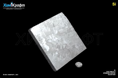 Кремний монокристаллический плитка, 99.999% | chemcraft.ru