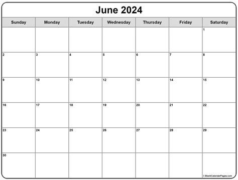 Calendar June 2024 Pdf