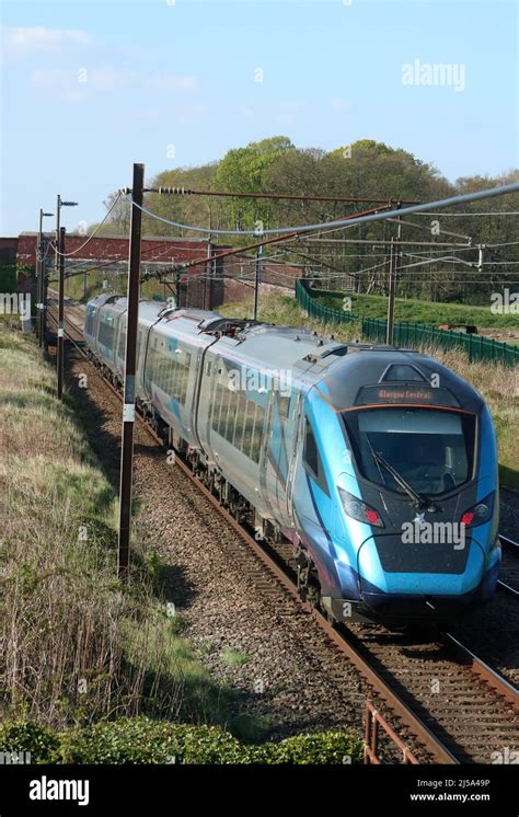 Class 397 Caf Civity 5 Car Nova 2 Emu Unit Number 397010 In Tpe Livery Passing Woodacre Near