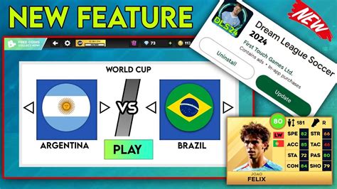 Dls New Feature Dls Update Dls World Cup Dream League