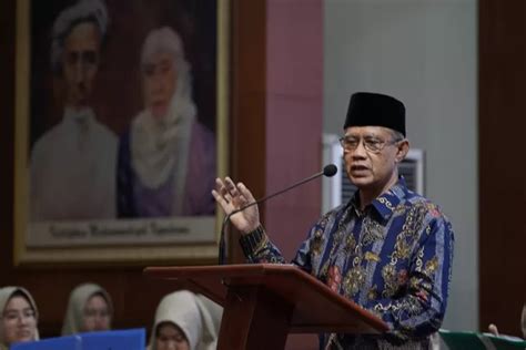 Dalam Dialog Terbuka Muhammadiyah Bersama Calon Pemimpin Bangsa Haedar