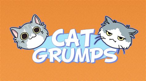 Wallpaper Illustration Cat Video Games Logo Youtube Cartoon Brand Game Grumps