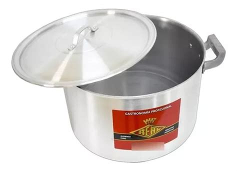 Cacerola Real Aluminio Reforzado Gastronomica Nº24 5 Litros MercadoLibre