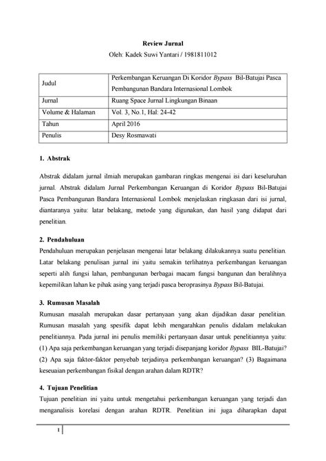 Cara Membuat Latar Belakang Review Jurnal Riset