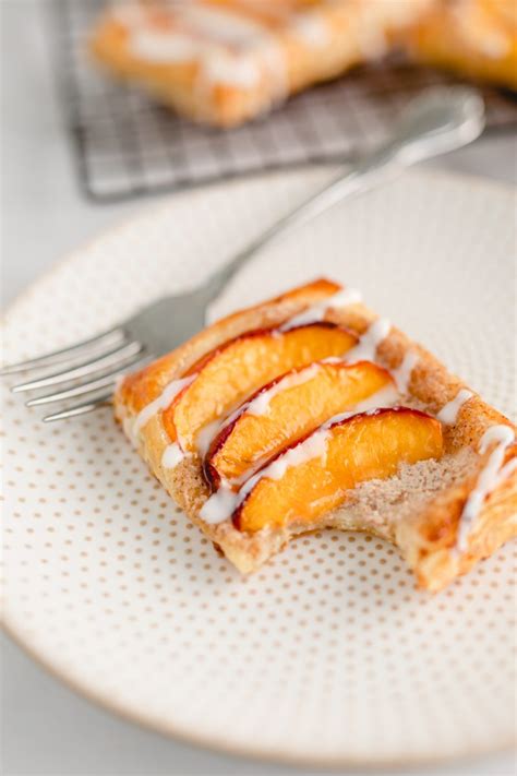 Easy Nectarine Danishes Bread Baking Babe