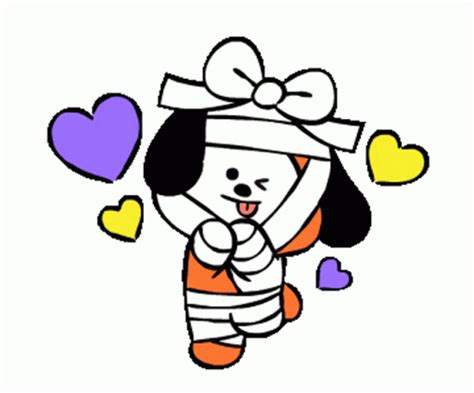 Bt21 Chimmy Sticker Bt21 Chimmy Smile Discover Share GIFs