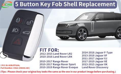 Amazon Key Fob Case For Range Rover Evouge Discovery Sport Velar