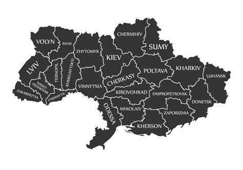 Printable Map Of The Ukraine – Free download and print for you.