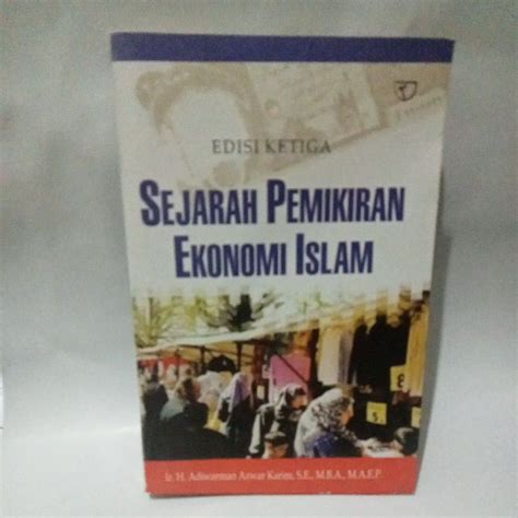 Jual Sejarah Pemikiran Ekonomi Islam Edisi H Adiwarman Azwar Karim